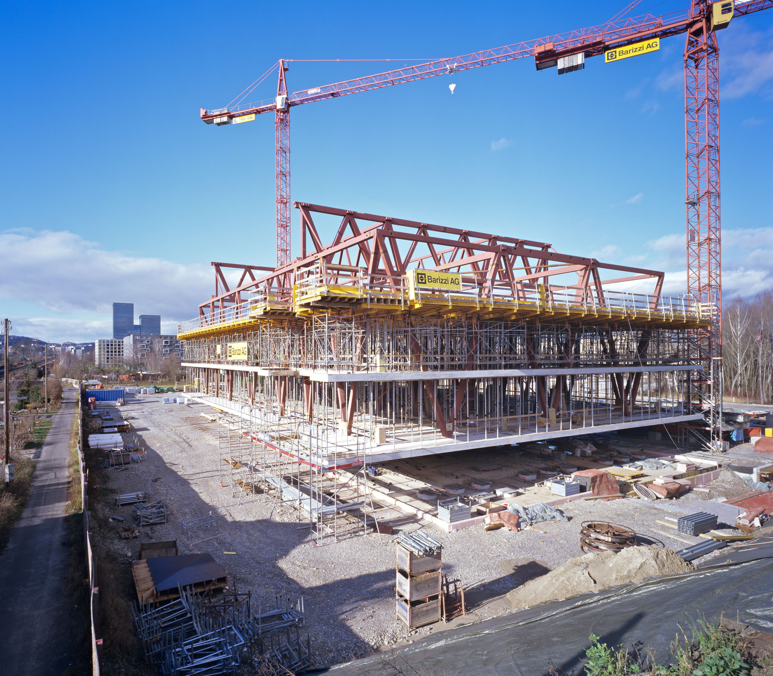 Baustelle Schulhaus Leutschenbach